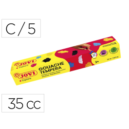 Jovi Tempera 35 ml Caja 5 Colores Surtidos Pintura Escolar Al Agua Precio: 3.99000041. SKU: B18S3X3LV9