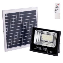 Proyector LED Solar 120W 6500K Panel: 6V/15W Batería: 3,2V/8000MaH Control Remoto [HO-SOLARFL-120W-01] Precio: 46.88999986. SKU: 15096797823363