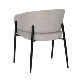 Silla Gris Tejido-Metal Contract 60 X 57 X 79 cm