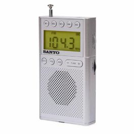 Radio Portátil Digital Sanyo Plateado AM/FM Precio: 27.59000013. SKU: B1ETN6SAK9