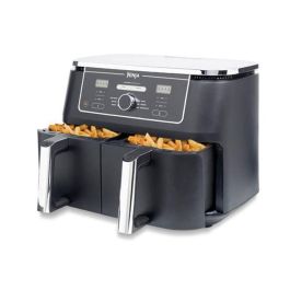 Freidora de Aire Ninja Foodi Max AF400EU 9.5L, 6 en 1 con Compartimento Doble, Max Crisp, Apto para 8 Personas