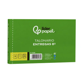 Liderpapel T228 Talonario Entregas 8º Original y Copia Apaisado