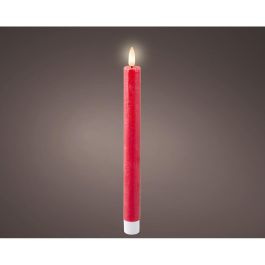 Pack de 2 unidades de vela led color rojo, ø2,2x24,5cm. Precio: 9.5000004. SKU: B1K8DLRRRA