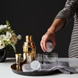 Quttin Cubitera Flexible de Silicona Roja con 6 Cubitos (24 Unidades)