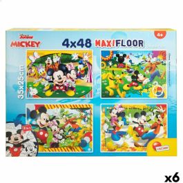 Set de 4 Puzzles Mickey Mouse 35 x 1,5 x 25 cm 48 Piezas (6 Unidades) Precio: 56.50000015. SKU: B1GPP8FB9Z