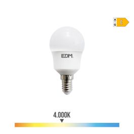 Edm Bombilla esférica LED E14 8,5W 950LM 4000K luz día Ø4,5x8,8cm Precio: 3.50000002. SKU: S7906705