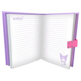 Kids Licensing Diario Secreto Electrónico Kuromi KU00025 con Sonido para Niños +4 Años