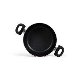 Livoo MEP150R Horno Holandés de 24 cm, Antiadherente sin PFOA ni PFOS, Mangos de Silicona, Apto para Todo Tipo de Fuegos, Incluida Inducción