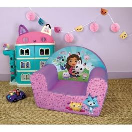 Sillón club para niños GABBY Y LA CASA MÁGICA - Fun House - L.52 x P.33 x H.42 cm - origen Francia Sillón club para niños GABBY Y LA CASA MÁGICA - Fun House - L.52 x P.33 x H.42 cm - origen Francia