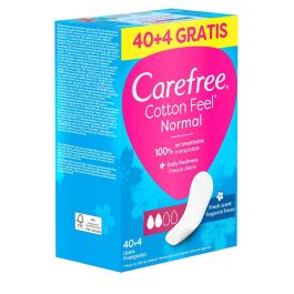 Carefree Salvaslip Transpirable Fresco Algodón 44 u