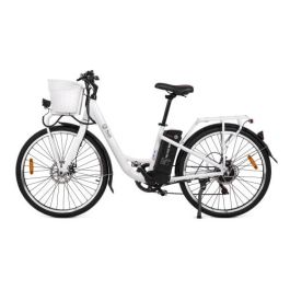 YOUIN YOURIDE Paris - PASEO - RUEDA 26” - BAT. INTEGRADA Y EXTRAIBLE - BLANCA Precio: 915.99197965. SKU: B1JQF2VL5V