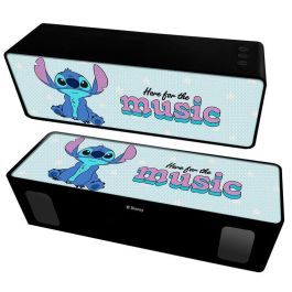 ERT GROUP Altavoz Portatil Inalambrico Stitch Disney Modelo Premium Potencia 10W RMS Bateria 2000 mAh USB MicroSD AUX Manos Libres