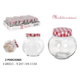 Tarrito de Vidrio 2 Posiciones 280 cc - Mediterraneo (48 Unidades) Precio: 42.50000007. SKU: B17LXR8PGT