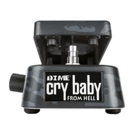 Dunlop Crybaby Wah Dimebag Signature- Black Camo con control Q y boost ajustable para guitarristas