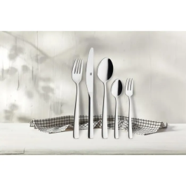 GSW Juego de cubiertos de acero inoxidable macizo GSW4005643893473 de 60 piezas