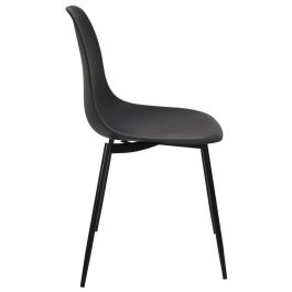 Silla Gustav Negra Home Deco Factory