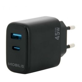 Cargador de Pared Mobilis 001363 Negro 45 W Cargador de Pared Mobilis 001363 Negro 45 W