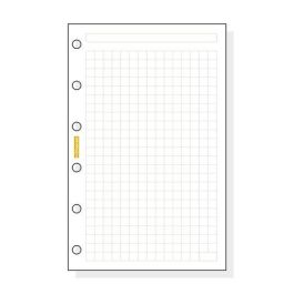Finocam Recambio Agenda De Anillas Classic C240 602-73x114 mm, 50H Cuadrícula, Papel 70 g/m² Precio: 1.88999943. SKU: B1G9T9VN7V