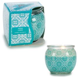 Vela Lino Fresco Azul - Acorde 7.5x6.3x7.5 cm (12 Unidades) Vela Lino Fresco Azul - Acorde 7.5x6.3x7.5 cm (12 Unidades)