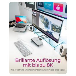 ICY BOX IB-DK2880-C41 DockingStation USB4 PD 100W 10-in-1