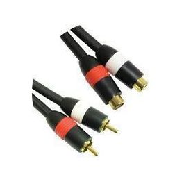 MicroConnect Stereo RCA Extension Cable; 2 x RCA male to RCA female, 2.5 m Precio: 2.50000036. SKU: B1GC88FXKL
