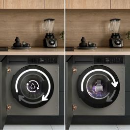 Lavadora Cecotec Bolero DressCode 750 BI Inverter Steel A 1200 rpm 7 kg