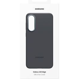 Samsung Funda de Silicona para Galaxy S25 Edge - Negra