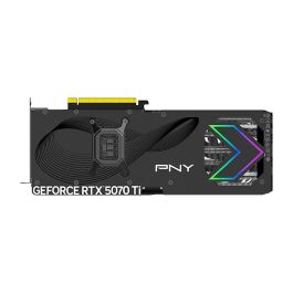 PNY RTX 5070Ti 16GB GDDR7 Tarjeta Gráfica con 3 Ventiladores y Refrigeración Activa
