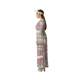 Disfraz Hippie Mujer Marrón Adulto XL