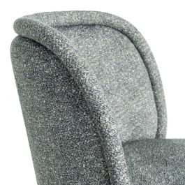 Silla Jaspeado Verde Tejido-Metal 56 X 56 X 78 cm