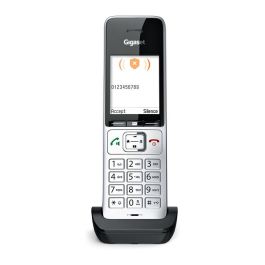 Gigaset COMFORT 500HX Teléfono DECT/analógico Terminal con conexión por cable Altavoz Negro Plata
