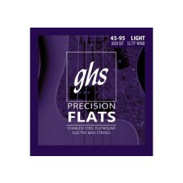 GHS Juego de Cuerdas Bajo Entorchado Plano Stainless Steel Light 45-95 (Escala Corta) Precio: 46.49999992. SKU: B18TXAVNN5