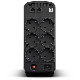 Cyberpower CP900EPFCLCD SAI Línea Interactiva 900VA/540W Onda Senoidal Pura AVR 6 Salidas Torre, Eficiencia Energética