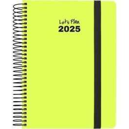 Agenda Grafoplas NEON Amarillo A5 14,8 x 21 cm 2025 Precio: 9.68999944. SKU: B1BV63FMH4