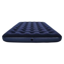 Bestway Horizon Sidewinder Colchón Inflable Doble Flocado con Bomba Eléctrica y Bolsa 2 Plazas Azul para Camping y Hogar Bestway Horizon Sidewinder Colchón Inflable Doble Flocado con Bomba Eléctrica y Bolsa 2 Plazas Azul para Camping y Hogar