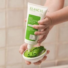 Elancyl Slim Massage Estuche Anticelulítico con Gel Corporal 200ml y Guante Masajeador para Reducir Celulitis y Tonificar.