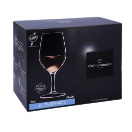Chef & Sommelier Set 6 Copas Vino Krysta Evidence 35 cL
