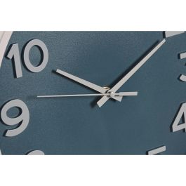 Reloj Pared Urban DKD Home Decor Azul Mostaza 4 x 30 x 30 cm (3 Unidades) Reloj Pared Urban DKD Home Decor Azul Mostaza 4 x 30 x 30 cm (3 Unidades)