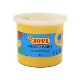Jovi Estuche con 5 Botes de Pintura de Dedos 125 mL, Color Amarillo Precio: 8.49999953. SKU: S8410668