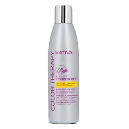 Kativa Color Therapy Acondicionador Azul-Violeta 250 ml - Neutraliza Tonos Amarillos Precio: 12.221. SKU: S0574439