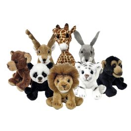 Deqube 939D00263 Peluche de Selva Surtido 12cm en Expositor. Juguete suave para bebé, +0 meses. Animales variados. Precio: 9.9583. SKU: B16C26LA7M