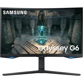 Samsung Odyssey G6 S27BG650EU Monitor Curvo Gaming 27" QHD (2560x1440) VA 240Hz 1ms HDR600 FreeSync Premium Pro Samsung Odyssey G6 S27BG650EU Monitor Curvo Gaming 27" QHD (2560x1440) VA 240Hz 1ms HDR600 FreeSync Premium Pro Precio: 356.69000004. SKU: S7187328