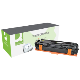 Q-connect Tóner CF212A Compatible HP Amarillo 1.800 páginas para LaserJet M251n, M251nw, M276n, M276nw
