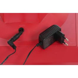 DKD Home Decor Farola Navidad Tradicional Rojo Blanco 30 x 180 x 30 cm con efecto nieve LED