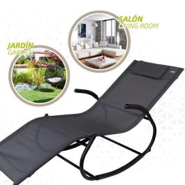 Tumbona de textileno aktive 172x53x75 cm Tumbona de textileno aktive 172x53x75 cm