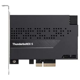 ASUS ThunderboltEX 5 Tarjeta de Expansión PCIe 4.0 con Controlador Intel JHL9580 Thunderbolt 5, Mini DisplayPort, USB 2.0, Resolución 7680x4320 Precio: 221.88999965. SKU: B1FRQRLS6F