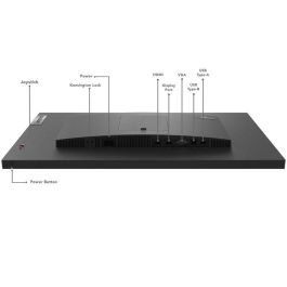 Lenovo Monitor IPS de 27 pulgadas (68.6cm) Full HD 1920x1080, 6ms, 16:9, Contraste 1000:1, Conectividad: HDMI, VGA, DisplayPort, USB Lenovo Monitor IPS de 27 pulgadas (68.6cm) Full HD 1920x1080, 6ms, 16:9, Contraste 1000:1, Conectividad: HDMI, VGA, DisplayPort, USB