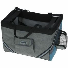 Kerbl KER1685158534211 Bolsa de bicicleta para perros o gatos - Vacaciones - Gris/azul - 38x29x25 cm Precio: 43.88999967. SKU: B1BCMDVZV4