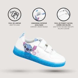 Cerdá T031 Deportiva Escolar Stitch Suela PVC Blanca - Talla 31
