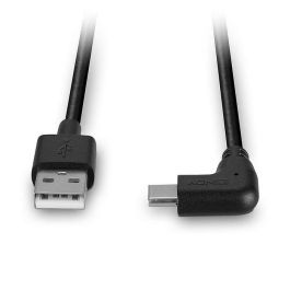 Lindy Cable USB 2.0 Type A a C 0.5m, 90° Ángulo Recto, 480Mbps